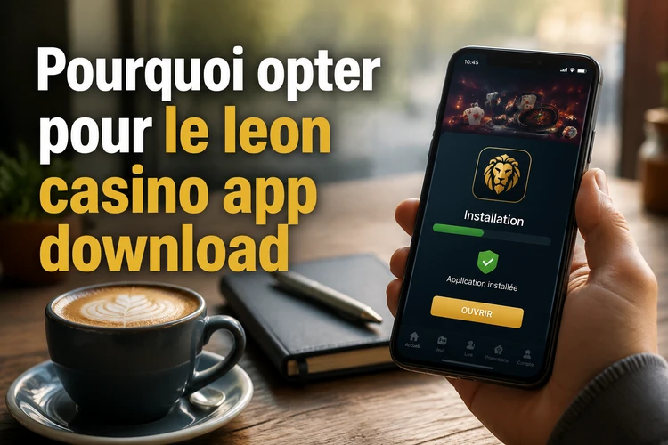 Pourquoi opter pour le leon casino app download