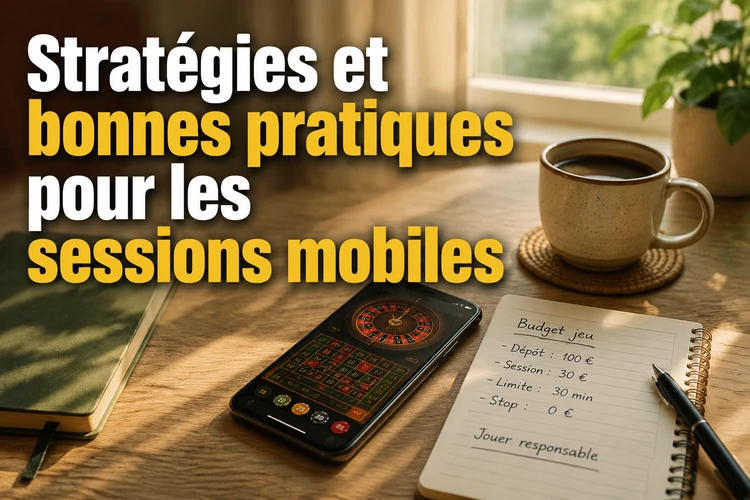 Stratégies et bonnes pratiques pour les sessions mobiles