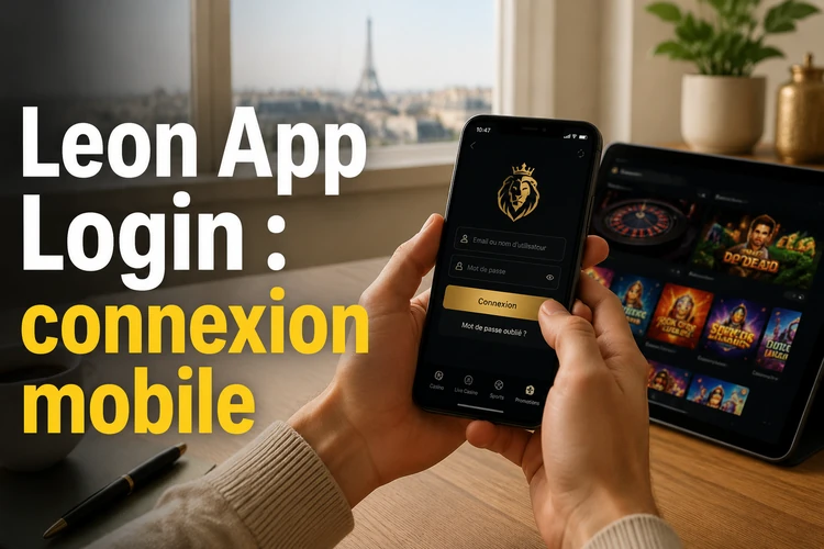 App Leon Login: Guide de connexion mobile pour smartphones et tablettes