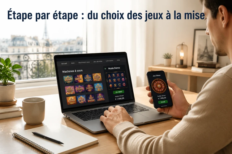 Étape par étape: du choix des jeux à la mise