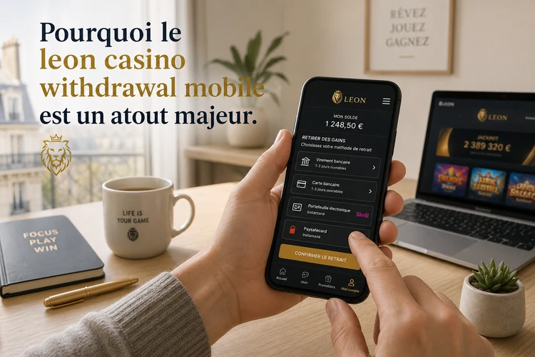 Pourquoi le leon casino withdrawal mobile est un atout majeur